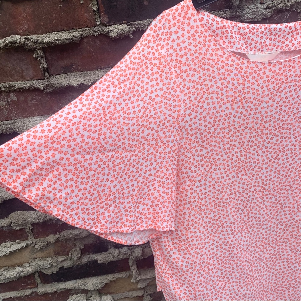 H&M blouse ditsy floral size 6